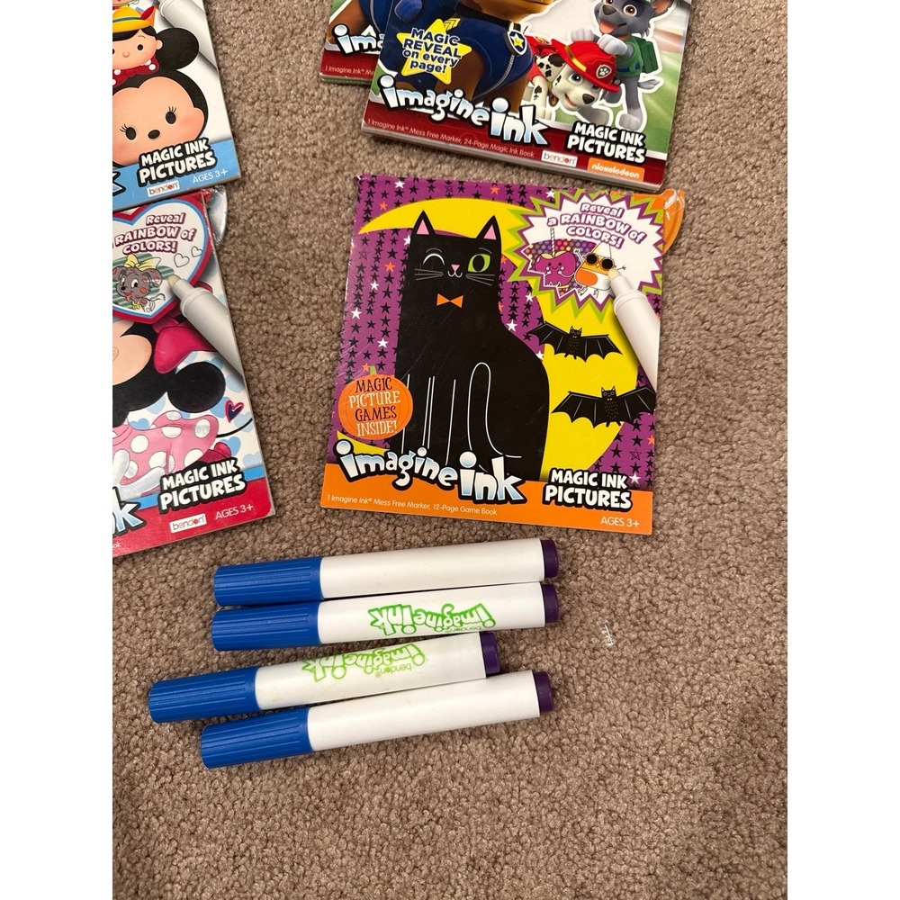 Image Ink Color books and Markers - Picture 3 of 5